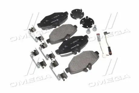 Тормозные колодки дисковые BREMBO P50049