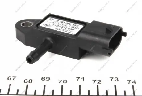Датчик давления наддува BOSCH 0281002593