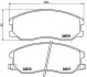 Гальмівні колодки дискові P10 003 BREMBO P10003 (фото 1)