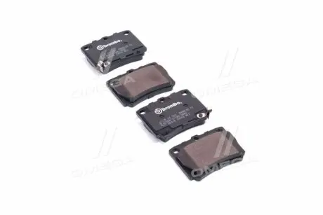 Гальмівні колодки дискові P54 026 BREMBO P54026