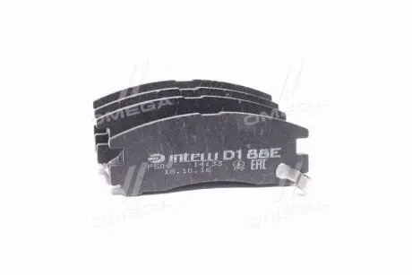Тормозные колодки дисковые INTELLI DAFMI / INTELLI D188E
