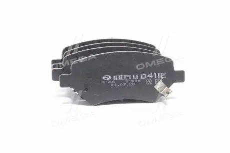 Тормозные колодки дисковые INTELLI DAFMI / INTELLI D411E