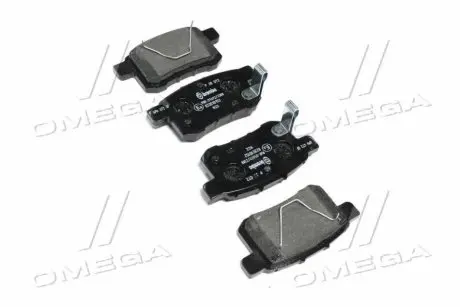 Гальмівні колодки дискові P28 072 BREMBO P28072 (фото 1)