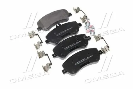 Гальмівні колодки дискові P50 086 BREMBO P50086 (фото 1)