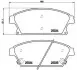 Гальмівні колодки дискові P59 077 BREMBO P59077 (фото 1)