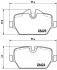 Тормозные колодки дисковые P06037 BREMBO