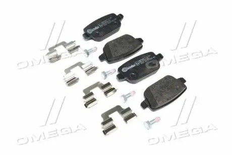 Гальмівні колодки дискові P24 075 BREMBO P24075