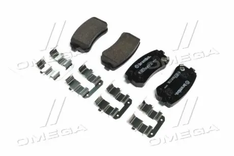 Гальмівні колодки дискові P30 051 BREMBO P30051