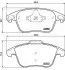 Тормозные колодки дисковые BREMBO P61117 (фото 1)