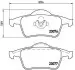 Тормозные колодки дисковые P86014 BREMBO
