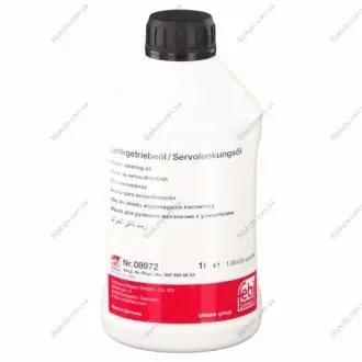 Гідравлічна рідина для ГУР / 1л. / жовта / (Dexron II, MB 236.3) 10 90 8972 SWAG 10908972