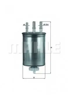 Фильтр топливный Ssangyong MAHLE MAHLE / KNECHT KL 505