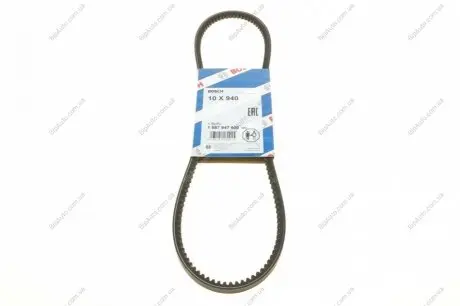 Клиновий ремінь 10Х940 1 987 947 600 BOSCH 1987947600