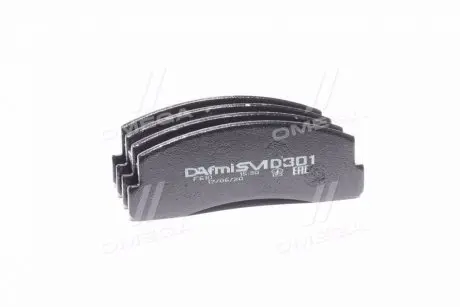 Тормозные колодки дисковые DAFMI DAFMI / INTELLI D301SM (фото 1)