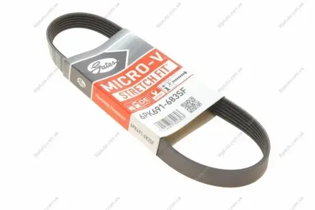 Ремень поликлиновой Gates 6PK691-683SF