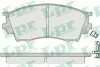Тормозные колодки дисковые 05P1019 LPR