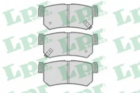 Тормозные колодки дисковые LPR 05P1210