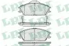 Тормозные колодки дисковые 05P1222 LPR