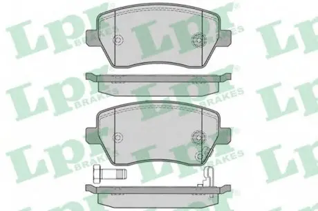 Тормозные колодки дисковые LPR 05P1229