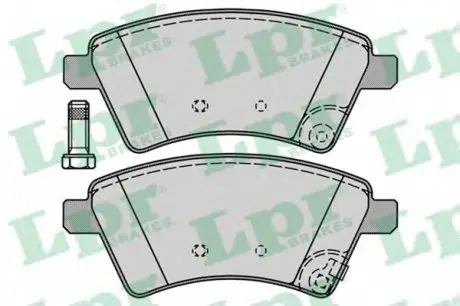 Тормозные колодки дисковые LPR 05P1245