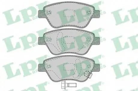 Тормозные колодки дисковые LPR 05P1247