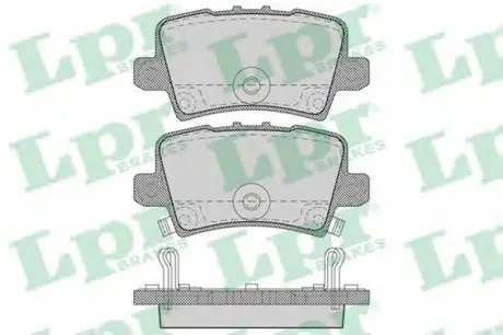 Тормозные колодки дисковые LPR 05P1273