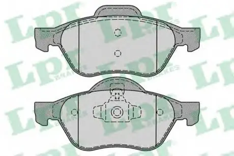 Тормозные колодки дисковые LPR 05P1279