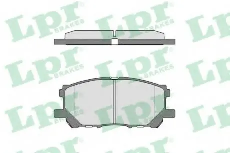 Тормозные колодки дисковые LPR 05P1368