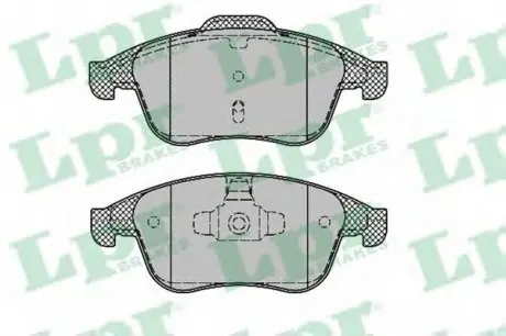 Тормозные колодки дисковые LPR 05P1388