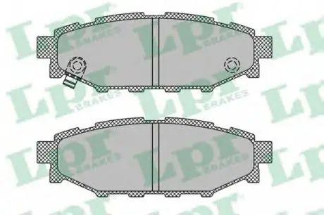 Тормозные колодки дисковые LPR 05P1408