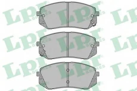 Тормозные колодки дисковые LPR 05P1415