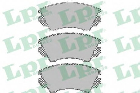Гальмівні колодки дискові LPR 05P1467