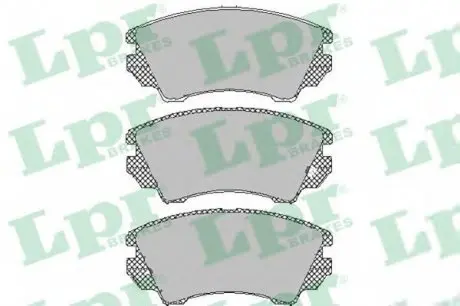 Тормозные колодки дисковые LPR 05P1467