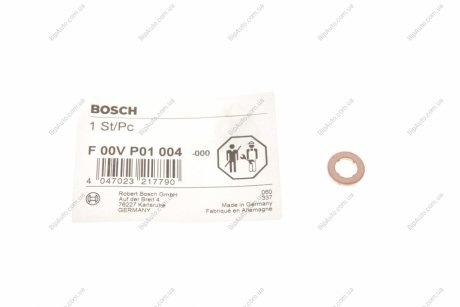 Уплотнительное кольцо BOSCH F00VP01004 (фото 1)