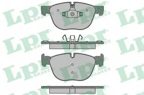 Тормозные колодки дисковые LPR 05P1496