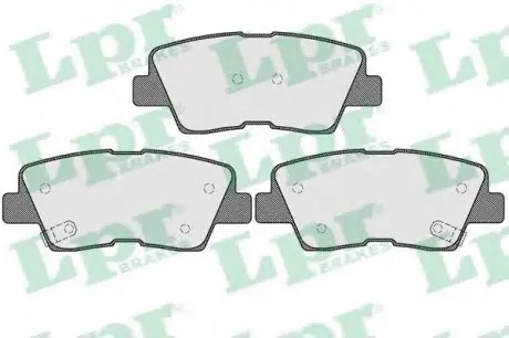 Тормозные колодки дисковые LPR 05P1558