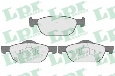 Тормозные колодки дисковые LPR 05P1560