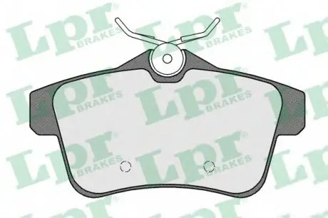 Тормозные колодки дисковые LPR 05P1567