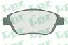 Тормозные колодки дисковые 05P1590 LPR