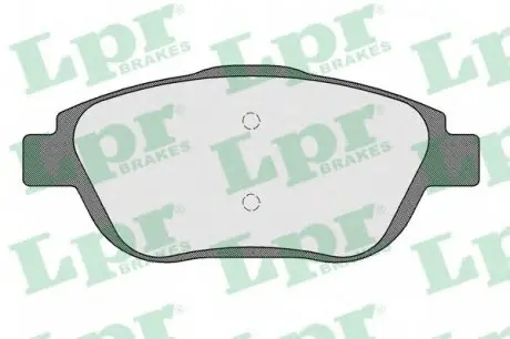 Тормозные колодки дисковые LPR 05P1590