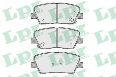 Тормозные колодки дисковые LPR 05P1625