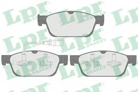 Тормозные колодки дисковые LPR 05P1551