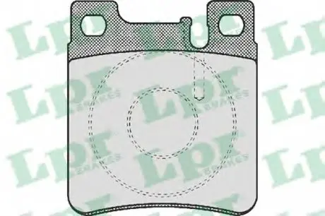 Тормозные колодки дисковые LPR 05P477