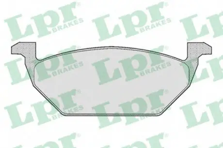 Тормозные колодки дисковые LPR 05P668
