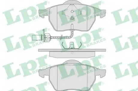 Тормозные колодки дисковые LPR 05P790