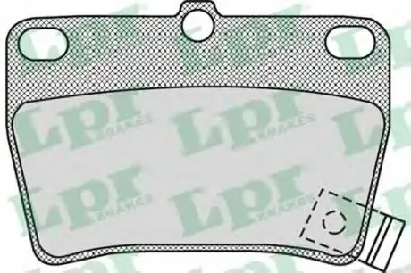 Тормозные колодки дисковые LPR 05P997