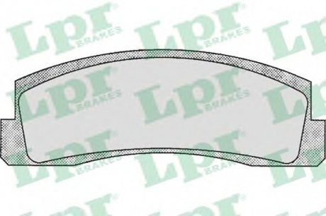 Гальмівні колодки дискові LPR 05P179 (фото 1)
