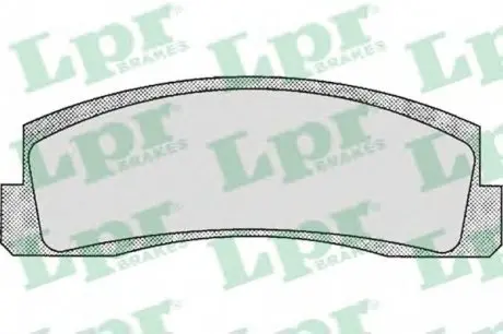 Тормозные колодки дисковые LPR 05P179