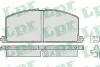 Тормозные колодки дисковые 05P268 LPR