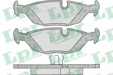 Тормозные колодки дисковые LPR 05P306